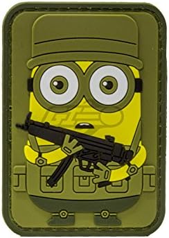 Forest Soldier Dude PVC Patch (Olive Drab)