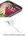 PThink 0.3mm Ultra-thin Tempered Glass Screen Protector for LG G2 with 9H Hardness/Anti-scratch/Fingerprint resistant (LG G2)
