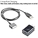 Antoble 6.5ft USB Charging Cable & USB Charger AC Power Adapter Plug for Barnes & Noble Nook BNTV400 BNTV600, Nook HD 7