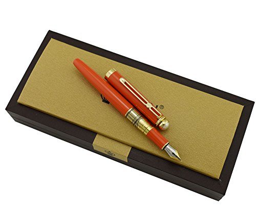Regal fountain pen in orange with the british museum pa…