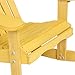 Best Choice Products Outdoor Adirondack Rocking Chair Natural Fir Wood Deck Garden Furniture