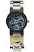 LEGO Kids' 9009808 LEGO Ninjago Zane Plastic Watch with Link Bracelet and Figurine