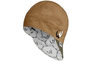 Welder Nation 8 Panel Soft, 10 oz Light Weight Cotton Welding Cap, Durable for Safety and Protection While Welding. Stick ARC
