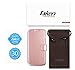 Samsung Galaxy S7 Edge Leather Wallet Case with Cards Slot and Metal Magnetic, TAKEN DIRECT Galaxy S 7 Edge Plastic Flip Case/Cover, Vintage and Fashion, Durable and Shockproof Holster (Rose Gold)