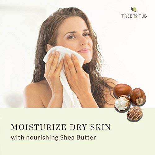 Ultra Hydrating Gentle Face Wash for Dry Skin by Tree To Tub - pH 5.5 Balanced Daily Face Wash for Sensitive Skin. Foaming Face Wash from Wild Soapberries, Organic Aloe Vera 4 oz