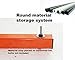 KASTFORCE KF1003 Lumber Storage Rack 3-Level System 110lbs per Level with Material Stop Holes and Durable Sheet Metal Screws, Wood Rack, Workshop Rack