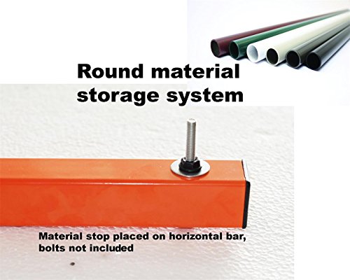 KASTFORCE KF1003 Lumber Storage Rack 3-Level System 110lbs per Level with Material Stop Holes and Durable Sheet Metal Screws - Thumbnail 2