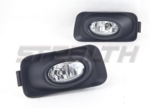STEALTH STF0001-C 03 06 Acura TSX Fog Light OEM FIT Clear Lens
