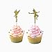 animation and fantasy characters inspired Party Wedding Birthday Cupcake Topper cardstock Color Gold 12 pc Pack Decoration