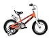 RoyalBaby Kids Bike Boys Girls Space No. 1 Aluminum 3-9 Years Old 12 14 16 18 Inch Training Wheels Kickstand Black Red Orange Kids Bicycle