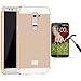 Ebestsale Luxury Anti-scratch Back Cover Case Ultra Slim Aluminum Metal Bumper Frame for LG G2 II D805, Gold