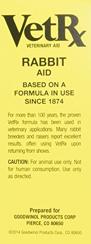 VET RX RABBIT REMEDY MR-742