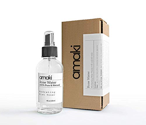 Pure Rose Water Mist Toner ♥ The Best Moisturizer For Acne Prone Skin ♥ Reduce Blackheads, Pimples & Adult Acne While Restoring Hydration Even To Overly Dry Skin ♥ Preps Your Face For Serums & Other Anti Aging Treatments (784672966252)