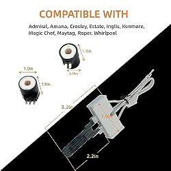 Bobinas Secadora Bobina Para Secadora De Gas Modelo 279834 | Compatible Con Maytag, Amana, Roper, Estate, Whirlpool, Kenmore Filtro De Aire Compresor
