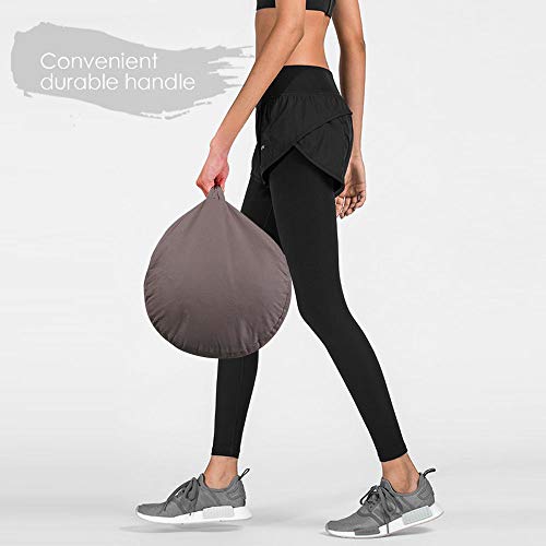 image for FelizMax Zafu Buckwheat Meditation Cushion, Round zabuton Meditation P