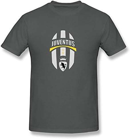 J2D3FD 2015 Juventus Logo Men's T Shirt DeepHeather