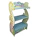 Fantasy Fields - Cracked Rose Thematic Kids Wooden Bookcase with Storage (W-7490A)