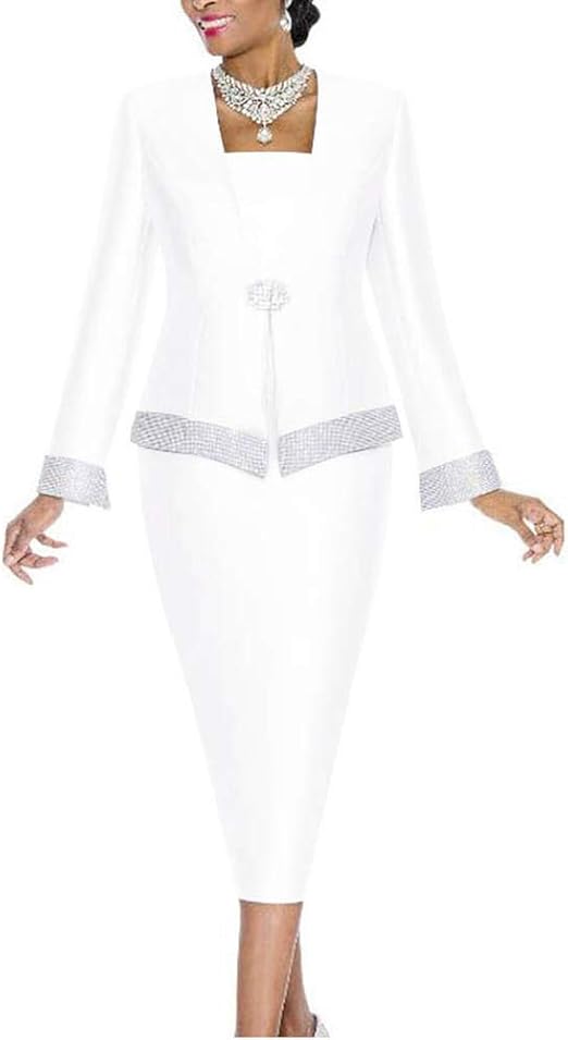 Go Mai Women Church Suits Church Dress Suit for Ladies Mother Gifts