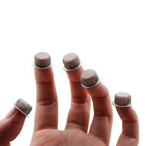 Stanker 0.5Inch Premium Diameter Stainless Steel Mental Screen Filters with Metal Box - Thumbnail 3