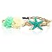 Starfish Shell Wave Headband, Elastic Flowers Hairband, Flower Headpiece, Mermaid Hair Band