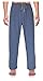 RK Classical Sleepwear Men's Knit Pajama Pants, Size Large Blue Heather (K0162) Large