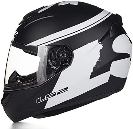 IUYWL Motorcycle Helmet, ABS Anti-fog Full Helmet Covered Helmet, Men And Women Four Seasons Universal Head Protection Helmet helmet (Color : B, Size : XXL)