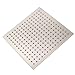Sarlai Rain Shower Head Stainless Steel - 12 Inch Rainfall Shower Head Brushed Nickel Square Ultra Thin 304 Stainless Steel Rain Shower Head with Easy to Clean Silicone Nozzle
