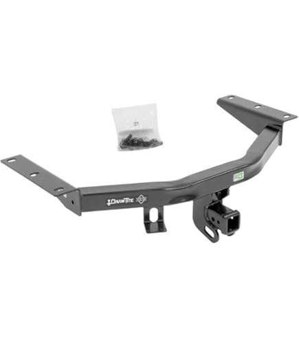 Trailer Hitch For Acura MDX (2014-2020) & Honda Pilot (2016-2022) - 2" Receiver, Black Powder Coat, Up To 7,000 Lbs