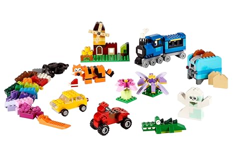 LEGO 10696 Classic Mittelgroße Bausteine-Box, Bausteine mit Aufbewahrungsbox für Kinder, Geschenk für Jungen und Mädchen ab 4 Jahren 10