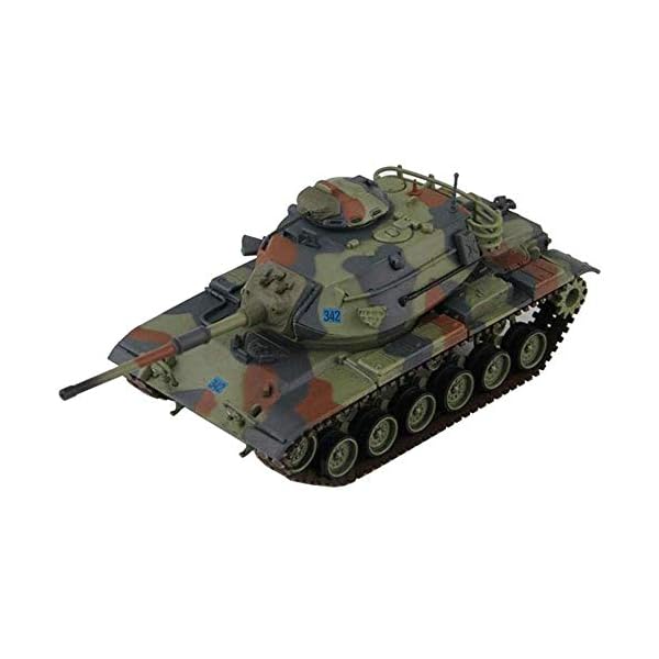 LINANNAN CMO 1/72 Skala Diecast-Tank-Metall-Modell, M60A3-Patton-Hauptkampf-Tank Westdeutsches Armee-Modell…