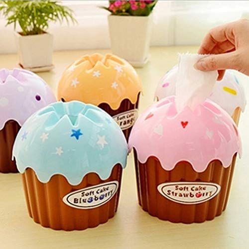 XWareHouse Tissue Boxes - 1Pcs Lovely Adorable HOT Ice Cream Cupcake Tissue Box Towel Holder Paper Container Dispenser Cover Home Decor 1 PCs