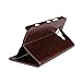 Compatible with Microsoft Lumia 950 Case,iCoverCase Genuine Leather Wallet Case [Slim Fit] Folio Book Design with Stand and Card Slots Flip Case Cover for Lumia 950 5.2 inch(Brown)