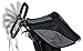 BOB Revolution Flex 2.0 Jogging Stroller - Up to 75 pounds - UPF 50+ Canopy - Adjustable Handlebar, Black