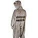 Pusheen Kigurumi Hooded One Piece Zip-up Suit, Multi, One Size