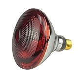 BONGBADA 2 Pack Heat Lamp Red Infrared Bulbs