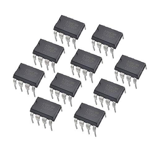 (Pack of 10) TL072CP DIP8 Delay Op Amps IC Chips - Thumbnail 2