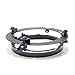 7 Inch Round Headlight Ring Mounting Bracket Fit for Motorcycle Black