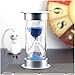 Bloss 15 Minutes Sand Timer Security Fashion Hourglass Sand Clock for Children, Decoration, Souvenir, Games, Cooking - Blue