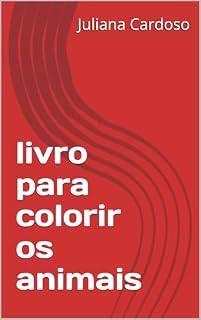 Livro livro para colorir os animais