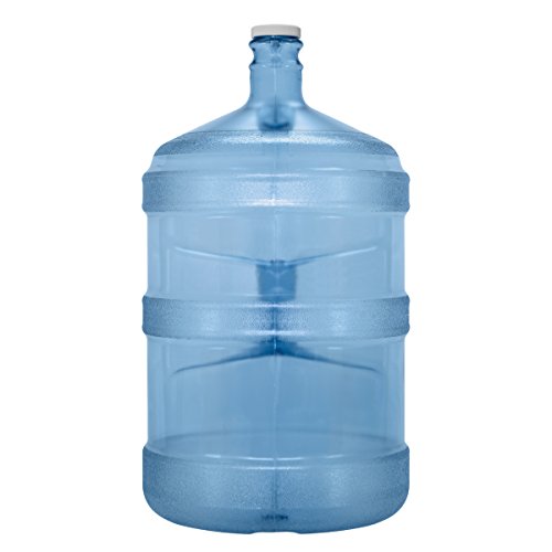 Polycarbonate Plastic Reusable Water Bottle Container (Made in USA) (5 Gallon)