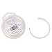 BENECREAT 22 Gauge Silver Jewelry Wire Tarnish Resistant Copper Wire Beading Making Wire for Bracelet Necklace Jewelry Making, 66 Feet/22 Yard