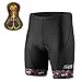 Triathlon Tri Men`s FX Shorts - 2 Pockets - Black - Great Durability and Fit - High End Triathlon Shorts for Any Distance with Soft Custom Chamois (Black/Red, M)