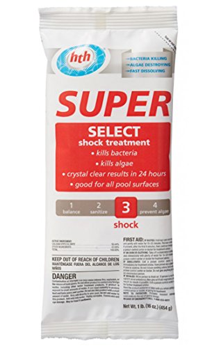 HTH 51437 Super Select Shock Treatment for Swimming Pools (10-Pack)
