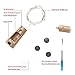 LED Cork Light for Wine Bottle,Starry String Light,Pack of 6, Battery Powered,39inches,20 LEDs ,for DIY, Party, Decor,festivals,Wedding(Warm white)