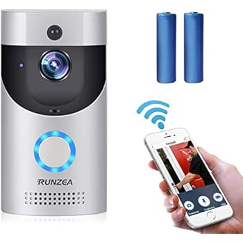 Amazon.com : Wireless Smart Doorbell, EwiseeLive WiFi