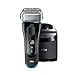 Electric Razor for Men by Braun, Series 5 5190cc Electric Shaver with Precision Trimmer, Rechargeable, Wet & Dry, Clean & Charge Station and Travel Case