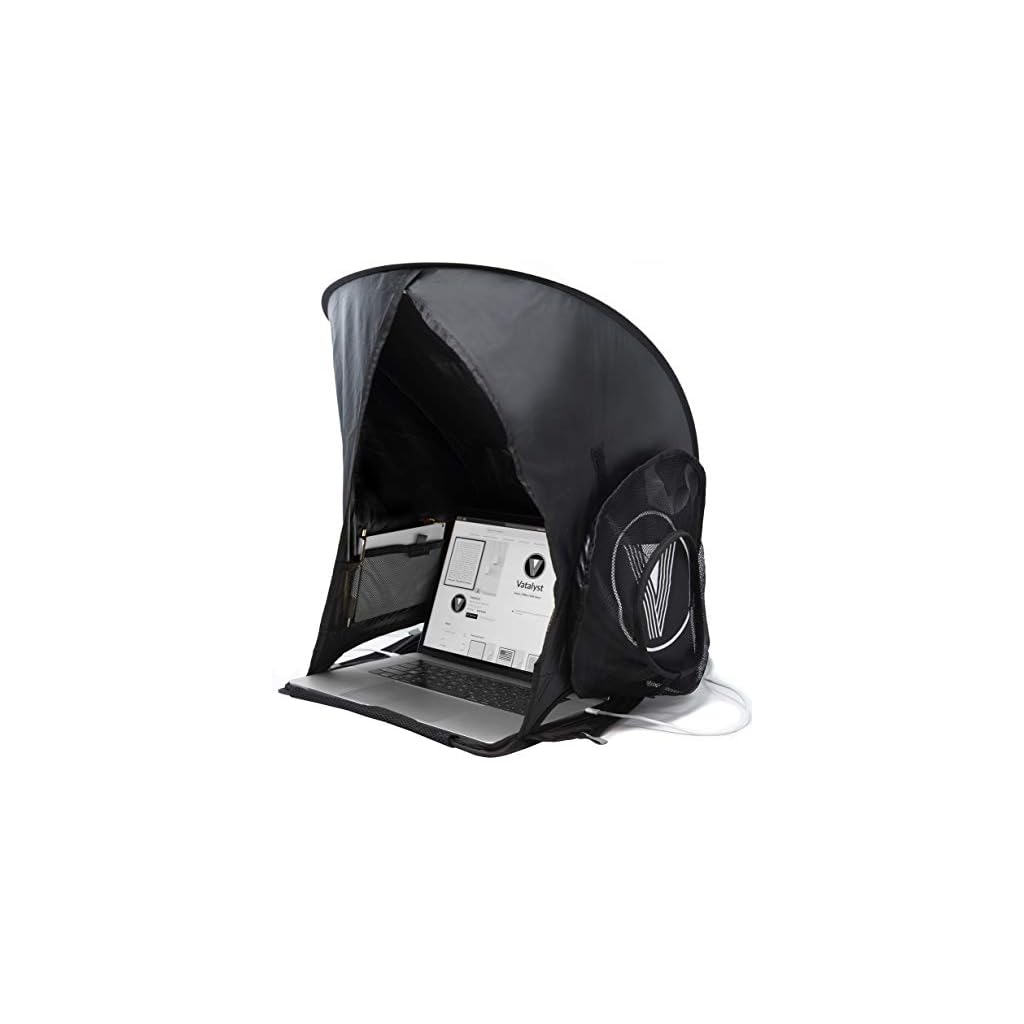 Vatalyst Laptop Sun Shade Outdoor Glare Screen Hood Shield for Laptop