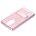 Gotd Protective Case Stand Cover for LG Aristo LV3 V3 MS210 LG M210 LG MS210 LG K8 (Rose Gold)