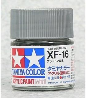 Amazon タミヤカラー アクリルミニ Xf 16 フラットアルミ つや消し カラー塗料 通販