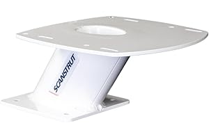Scanstrut APT-F-150-01 Forward-Leaning Aluminum Power Tower for 2kW/4kW Raymarine, Garmin, Navico BR24/3G/4G Radomes - 150mm